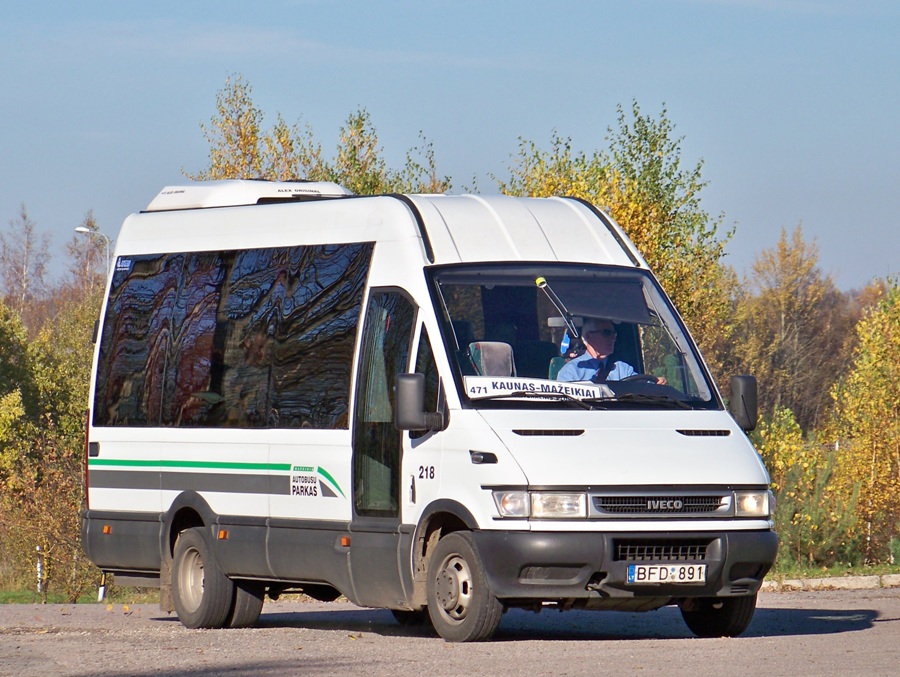 Литва, IVECO Daily 50C17V № 218