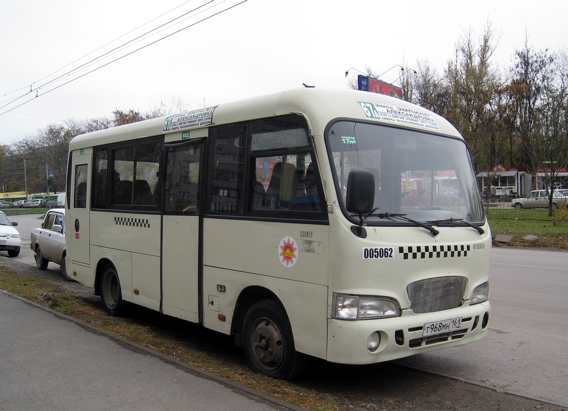 Ростовська область, Hyundai County SWB C08 (РЗГА) № Т 968 МН 161