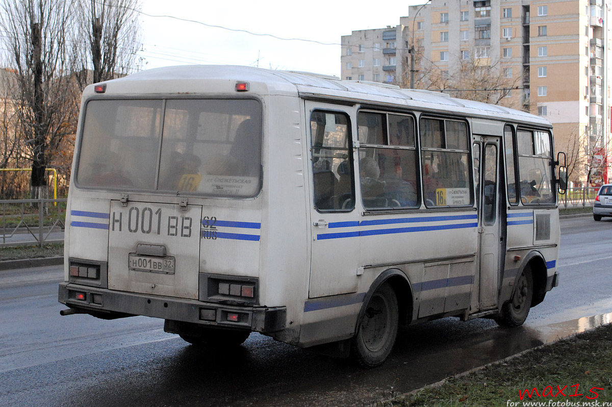 Брянская область, ПАЗ-3205-110 № 101