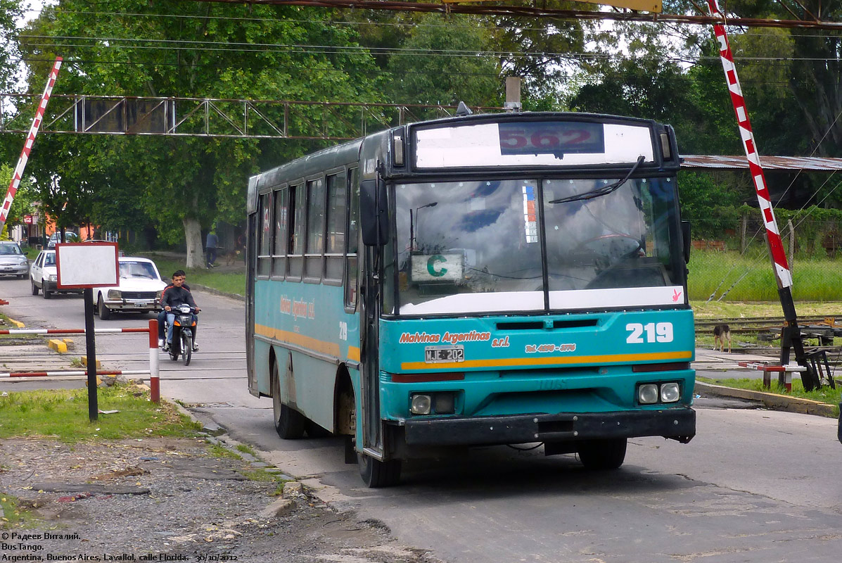 Аргентина, Bus Tango № 219