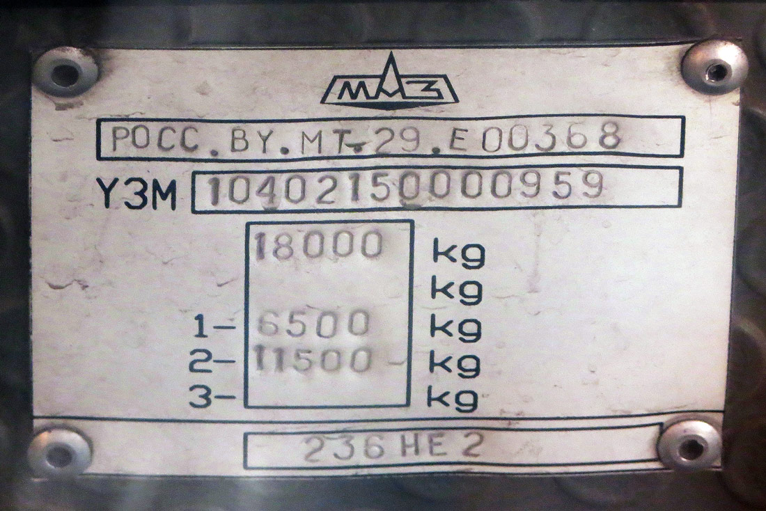 Новосибирская область, МАЗ-104.021 № 3029