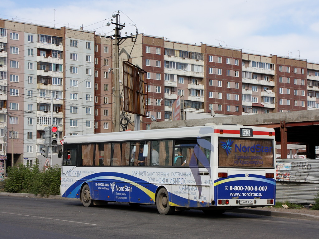 Красноярский край, Mercedes-Benz O405 № У 040 ЕВ 124