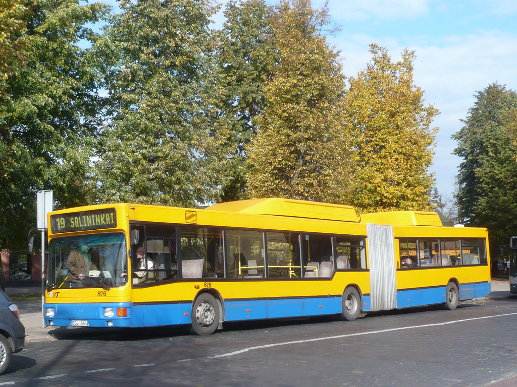 Литва, MAN A18 NG232 CNG № 876