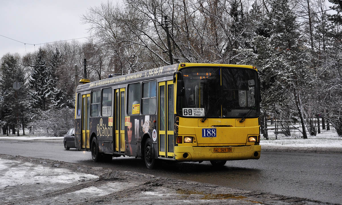 Omsk region, LiAZ-5256.45 Nr. 188