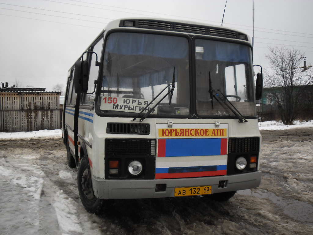 Кировская область, ПАЗ-32054-07 № АВ 132 43