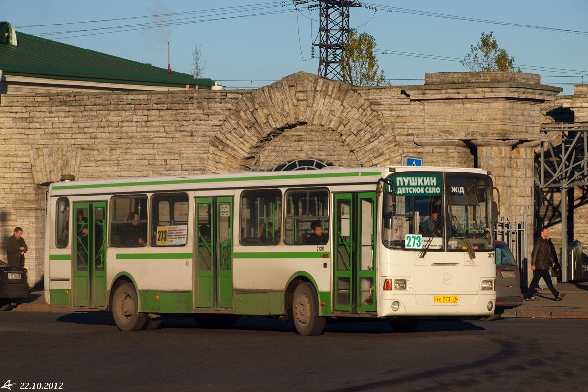 Санкт-Петербург, ЛиАЗ-5256.25 № 3126