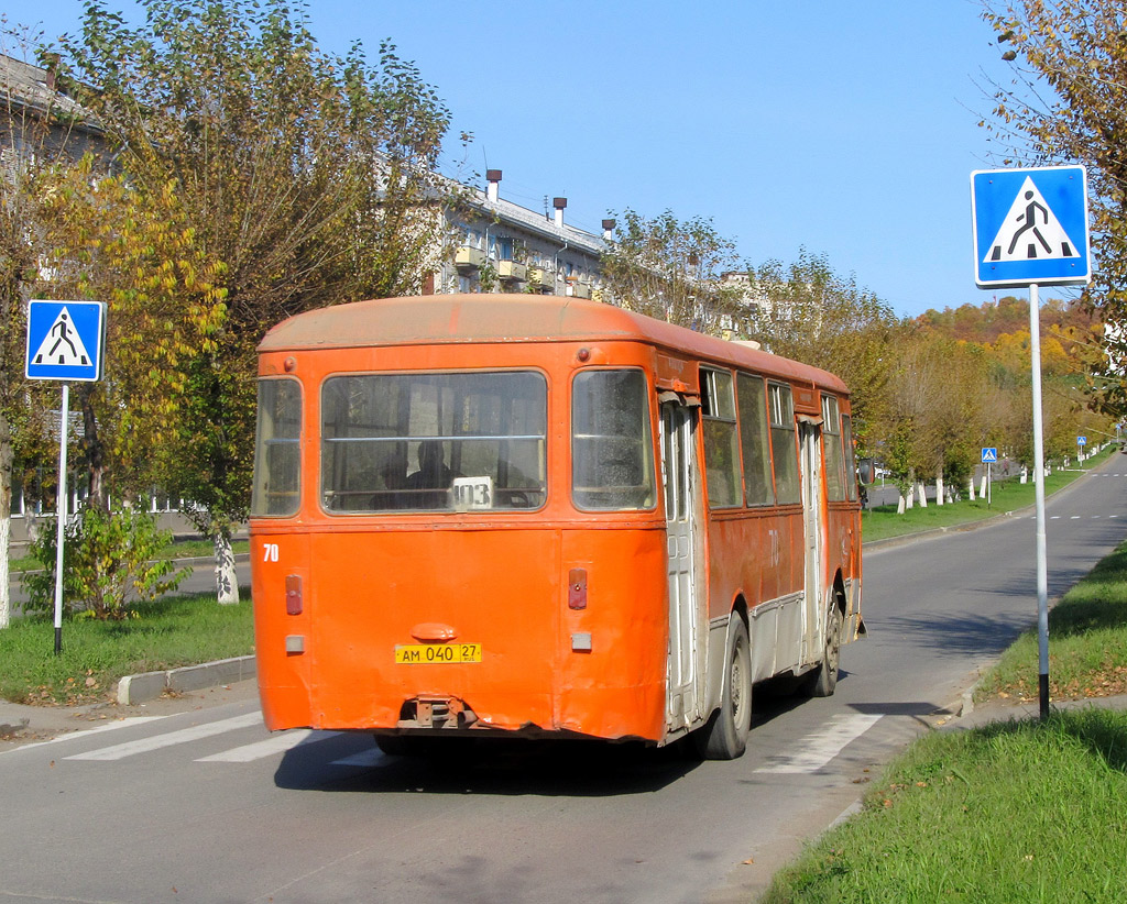 Хабаровский край, ЛиАЗ-677М № 70