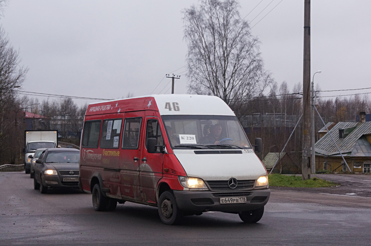 Санкт-Петербург, Mercedes-Benz Sprinter W904 408CDI № Е 649 РВ 178