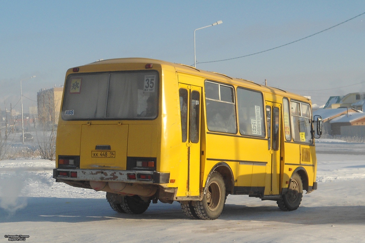 Саха (Якутия), ПАЗ-32053-60 № КК 448 14