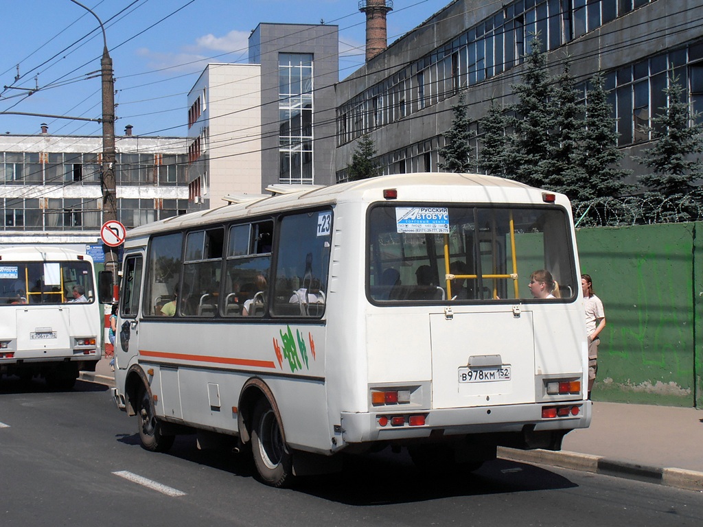 Нижегородская область, ПАЗ-32054 № В 978 КМ 152