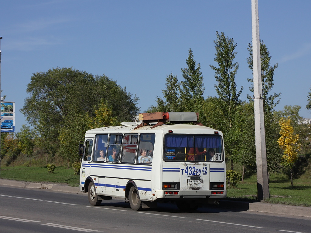 Кемеровская область - Кузбасс, ПАЗ-32054 № Т 432 РУ 42