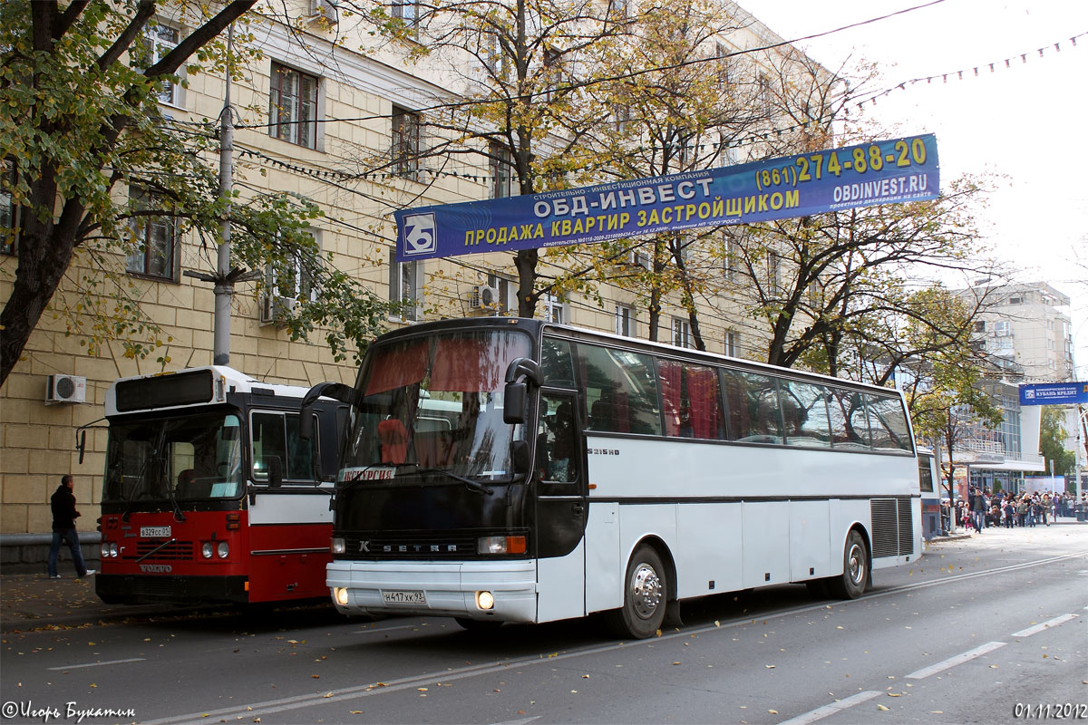 Краснодарский край, Setra S215HD № Н 417 ХК 93