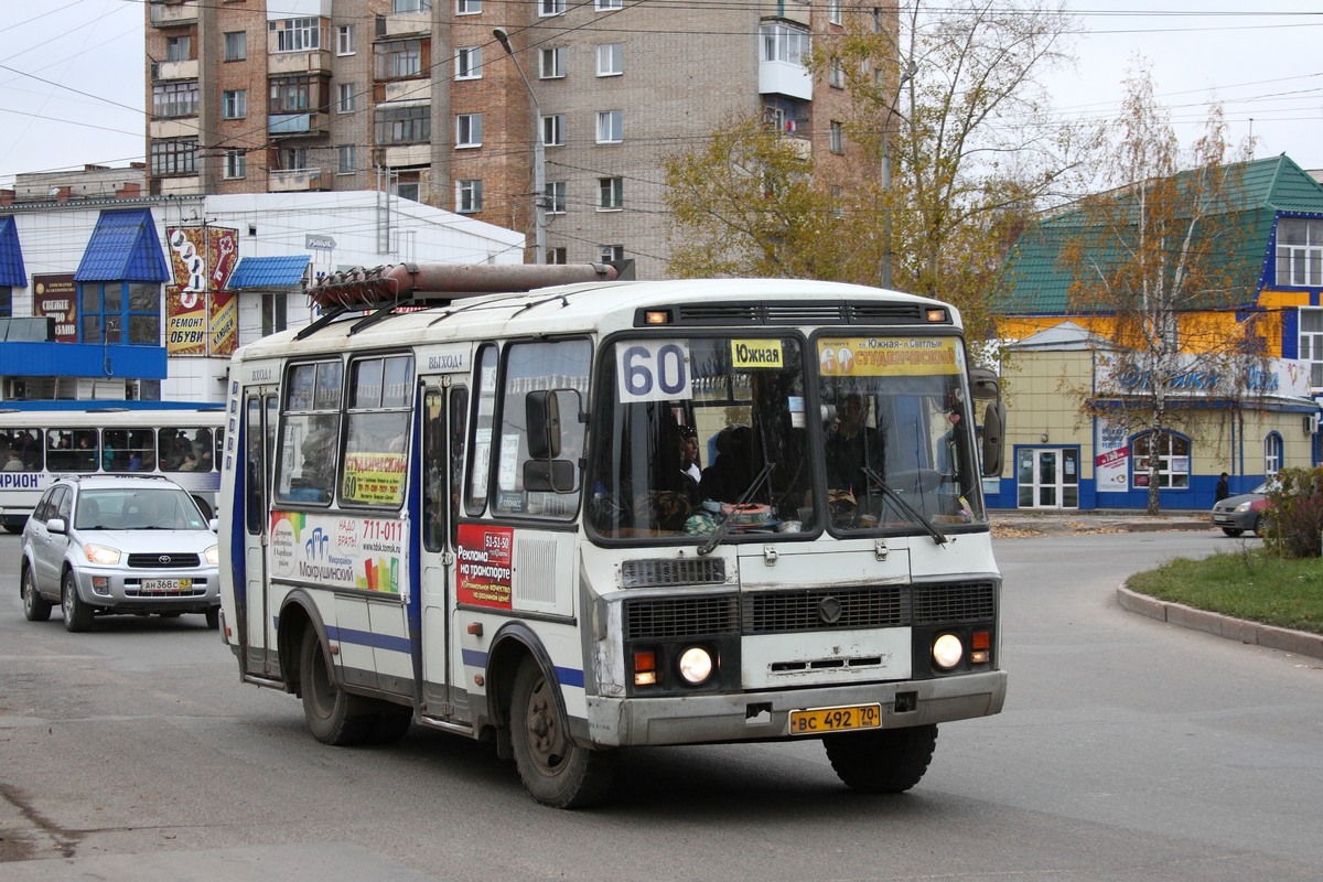 Томская вобласць, ПАЗ-32054 № ВС 492 70