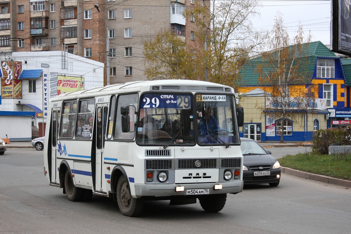 Томская область, ПАЗ-32054 № М 504 АМ 70