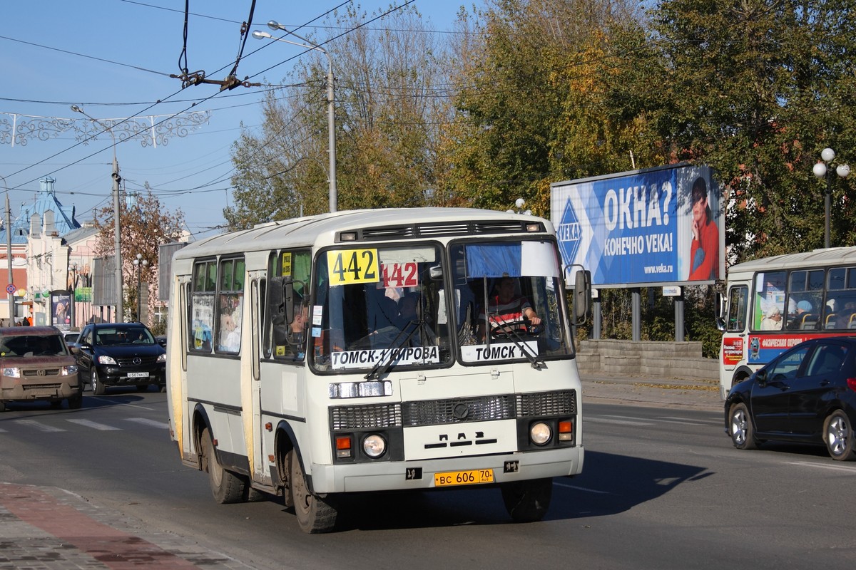 Томская область, ПАЗ-32051-110 № ВС 606 70