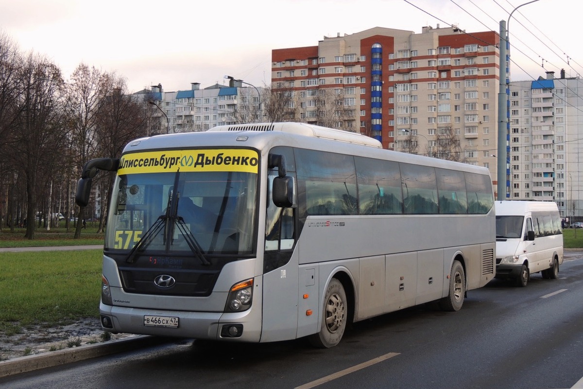 Ленинградская область, Hyundai Universe Space Luxury № В 466 СХ 47