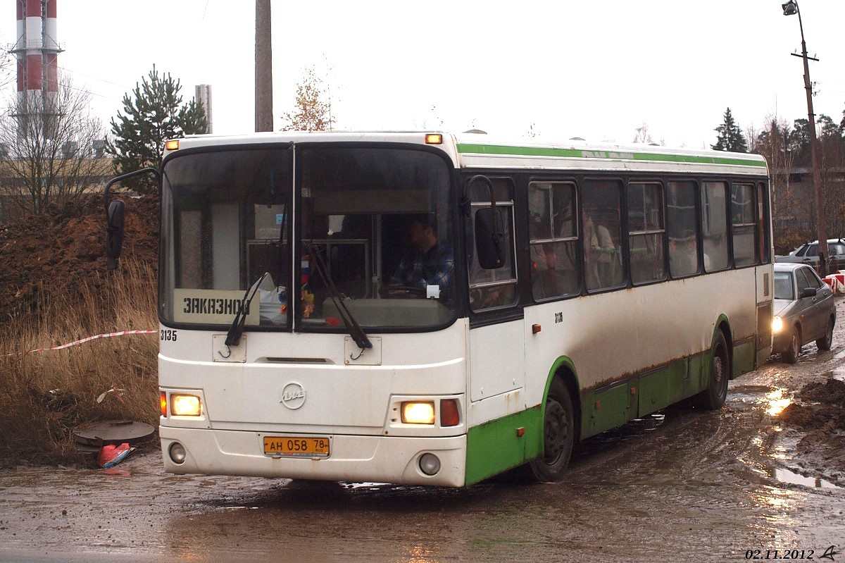 Санкт-Петербург, ЛиАЗ-5256.25 № 3135