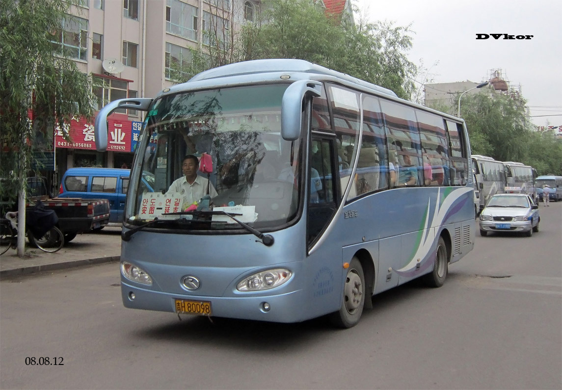 Китай, King Long XMQ6770E1 № 吉H 80098