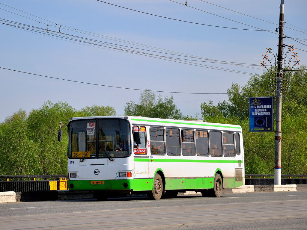 Тульская область, ЛиАЗ-5256.45 № 599