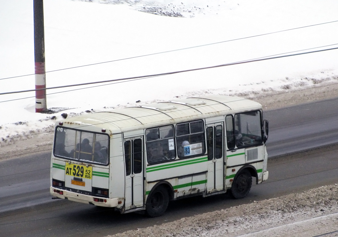 Нижегородская область, ПАЗ-32054 № АТ 529 52