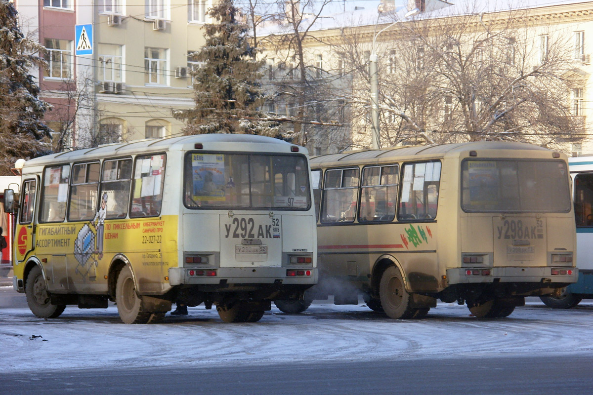 Нижегородская область, ПАЗ-32054 № У 292 АК 52