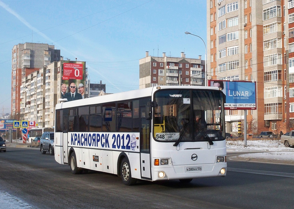 Красноярский край, ЛиАЗ-5256.58 № К 380 КК 124