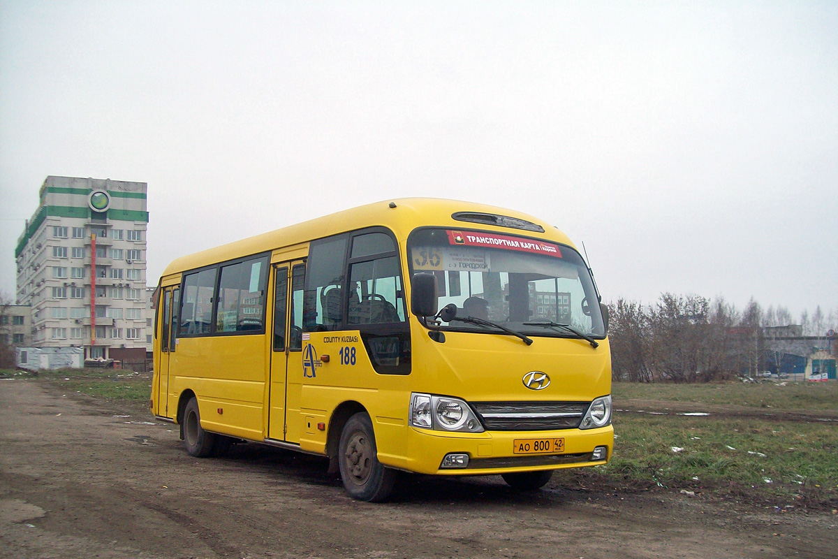 Кемеровская область - Кузбасс, Hyundai County Kuzbass № 188