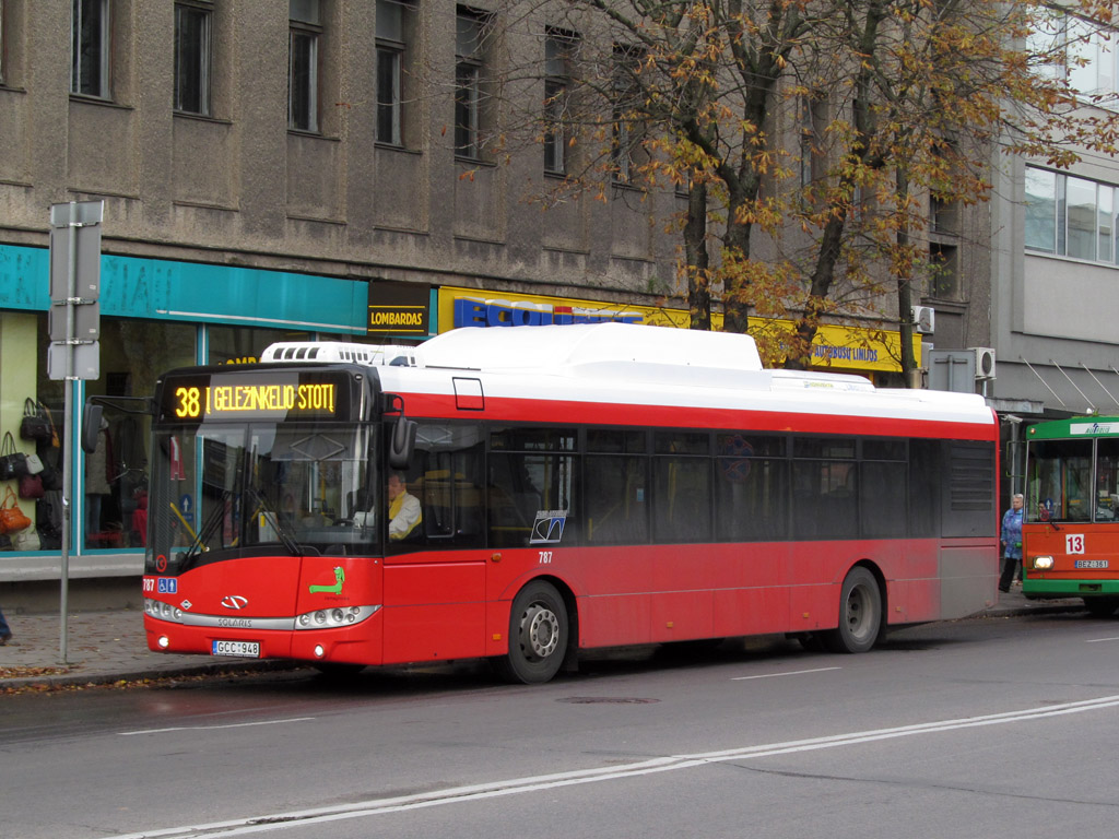 Литва, Solaris Urbino III 12 CNG № 787