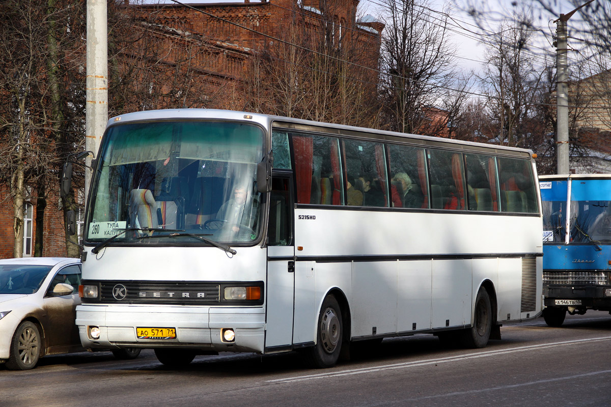 Тульская область, Setra S215HD № АО 571 71 — Фото — Автобусный транспорт