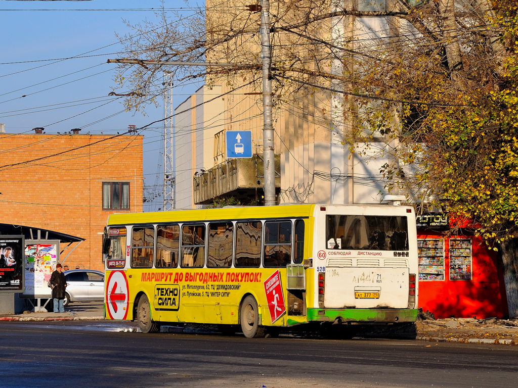 Тульская область, ЛиАЗ-5256.45 № 528