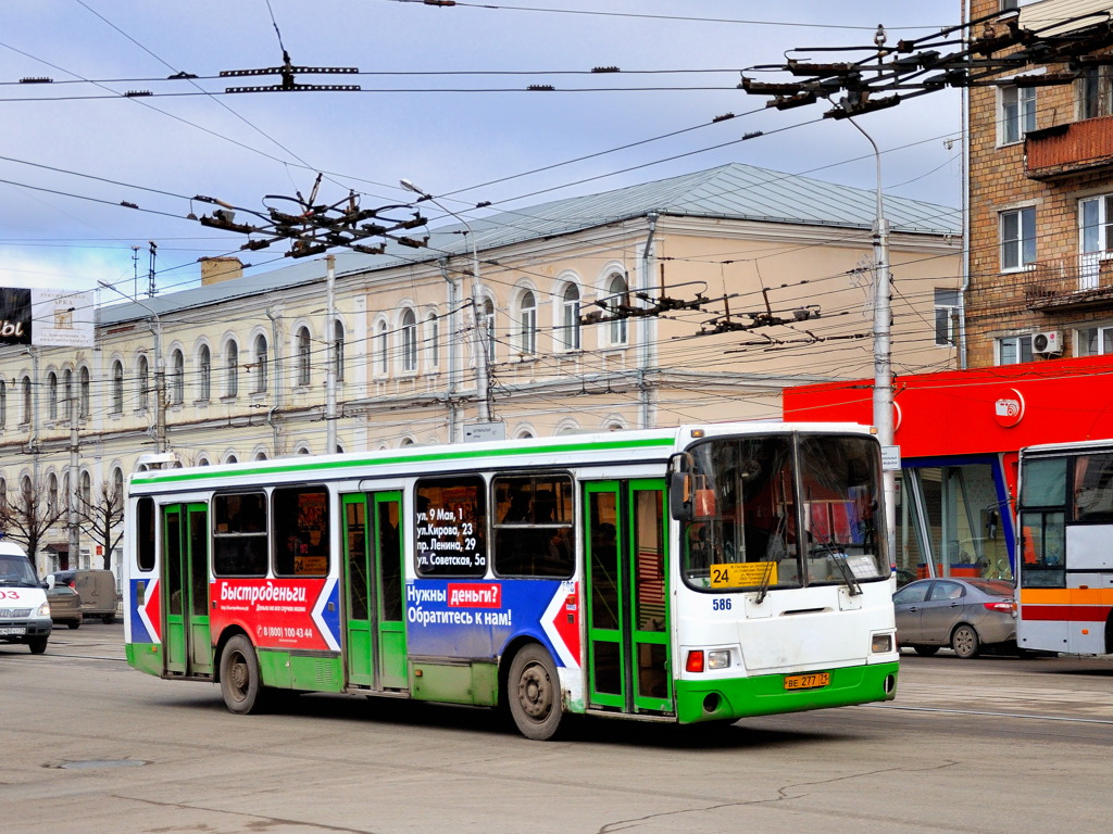 Тульская область, ЛиАЗ-5256.45 № 586