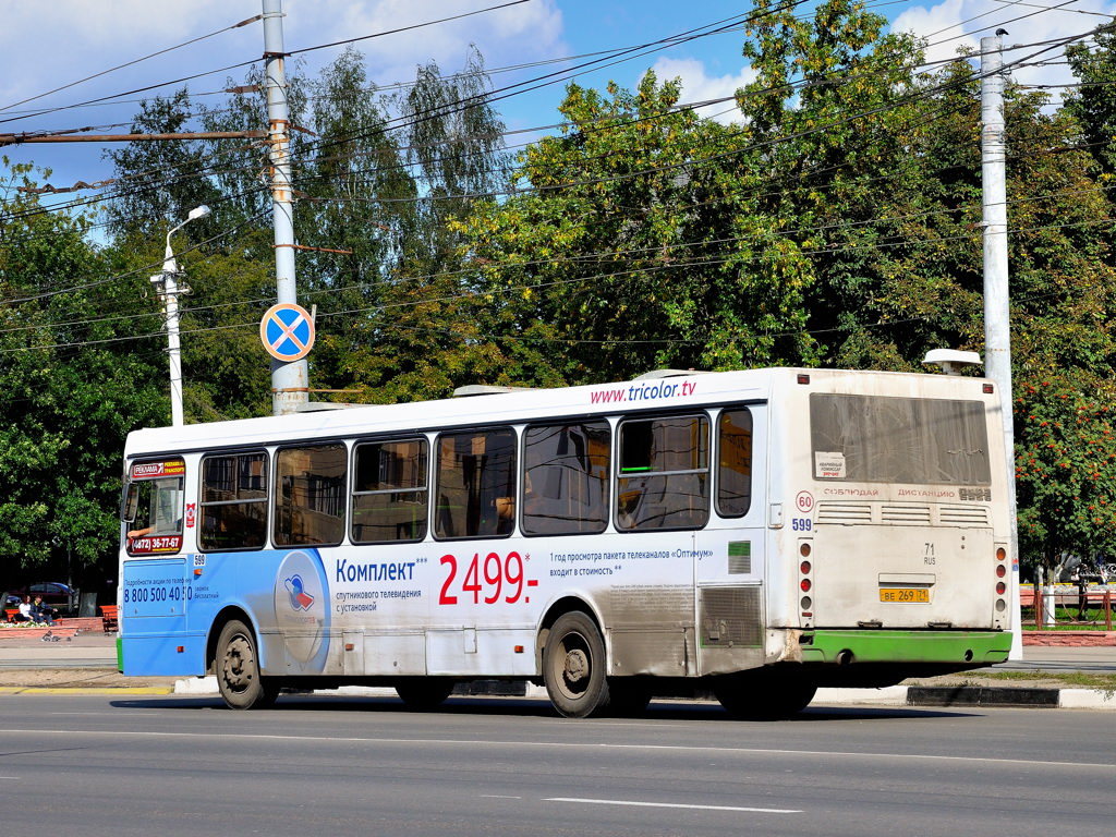 Тульская область, ЛиАЗ-5256.45 № 599