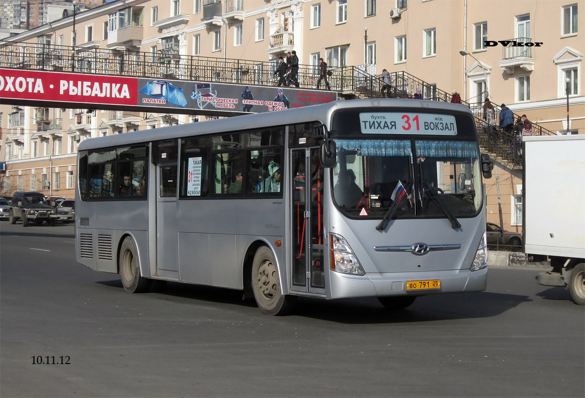 Приморский край, Hyundai New Super AeroCity 1F/L № ВО 791 25