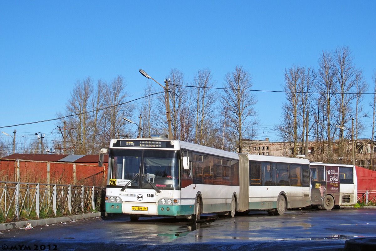 Санкт-Петербург, ЛиАЗ-6213.20 № 5400