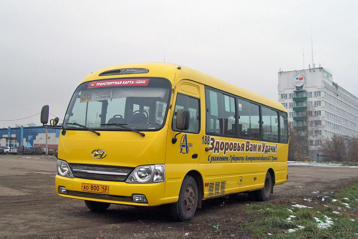 Кемеровская область - Кузбасс, Hyundai County Kuzbass № 188