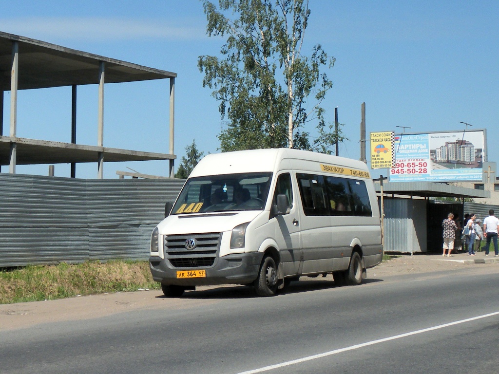 Ленинградская область, Volkswagen Crafter № АК 364 47