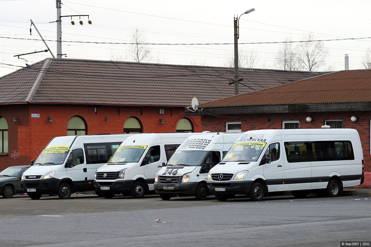 Saint Petersburg, Luidor-22360C (MB Sprinter) № К 611 КТ 178