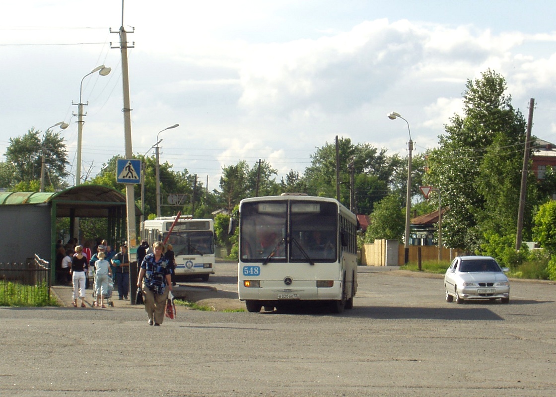 Омская область, Mercedes-Benz O345 № 548