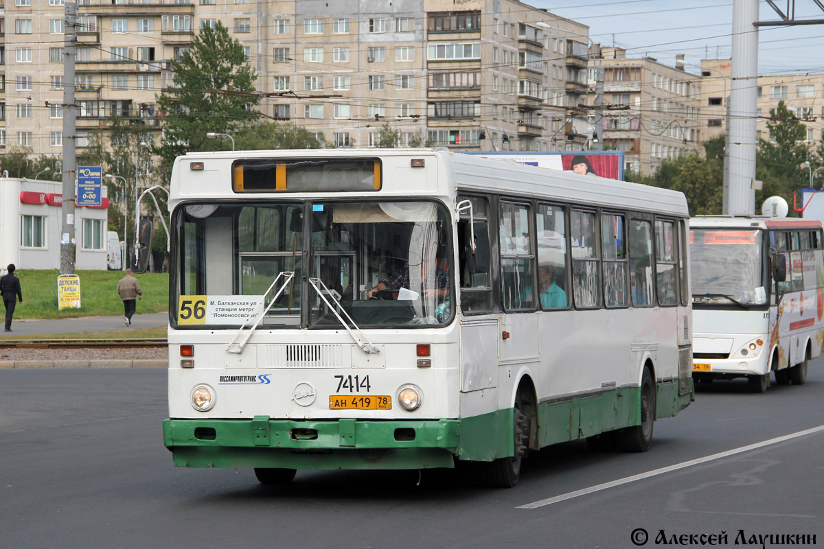 Санкт-Петербург, ЛиАЗ-5256.25 № 7414