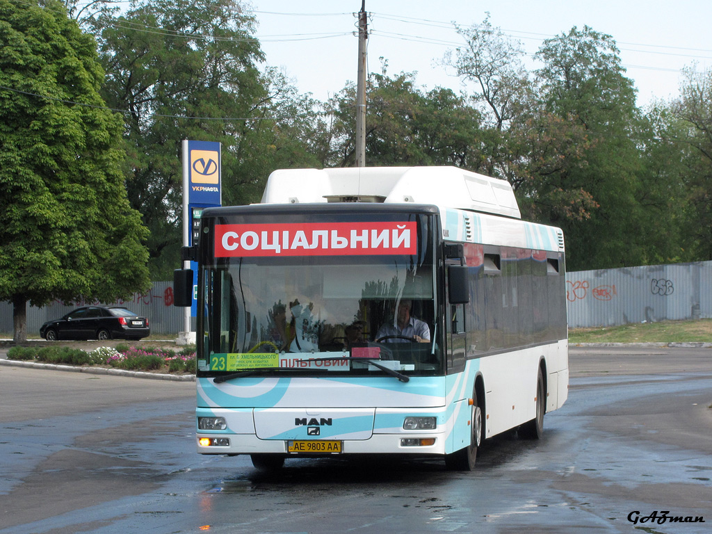 Днепропетровская область, MAN A21 NL313 CNG № 3