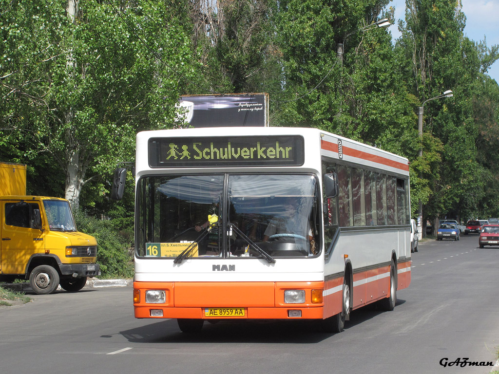 Dnepropetrovsk region, MAN A12 EL202 № AE 8959 AA