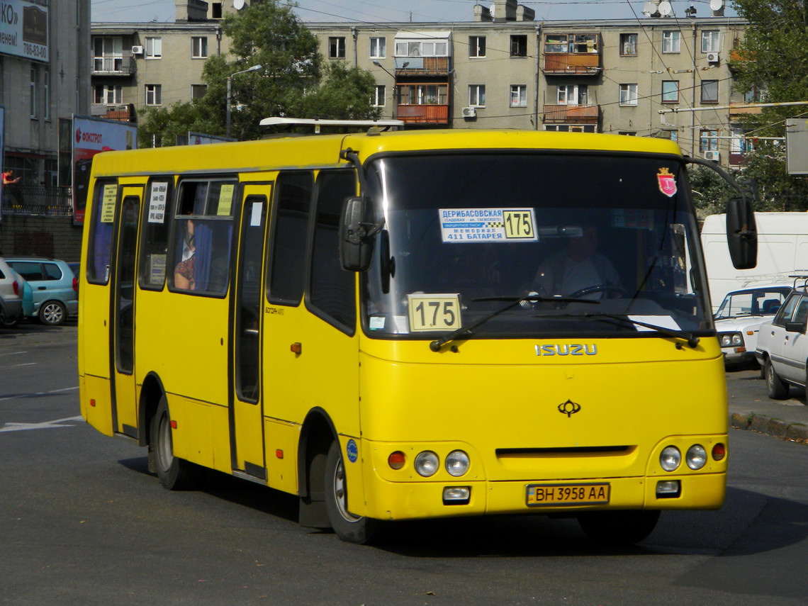 Одесская область, Богдан А09202 № BH 3958 AA