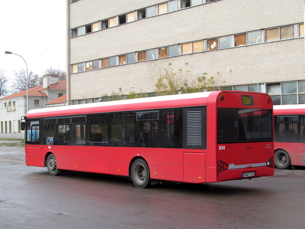 Литва, Solaris Urbino II 12 № 634