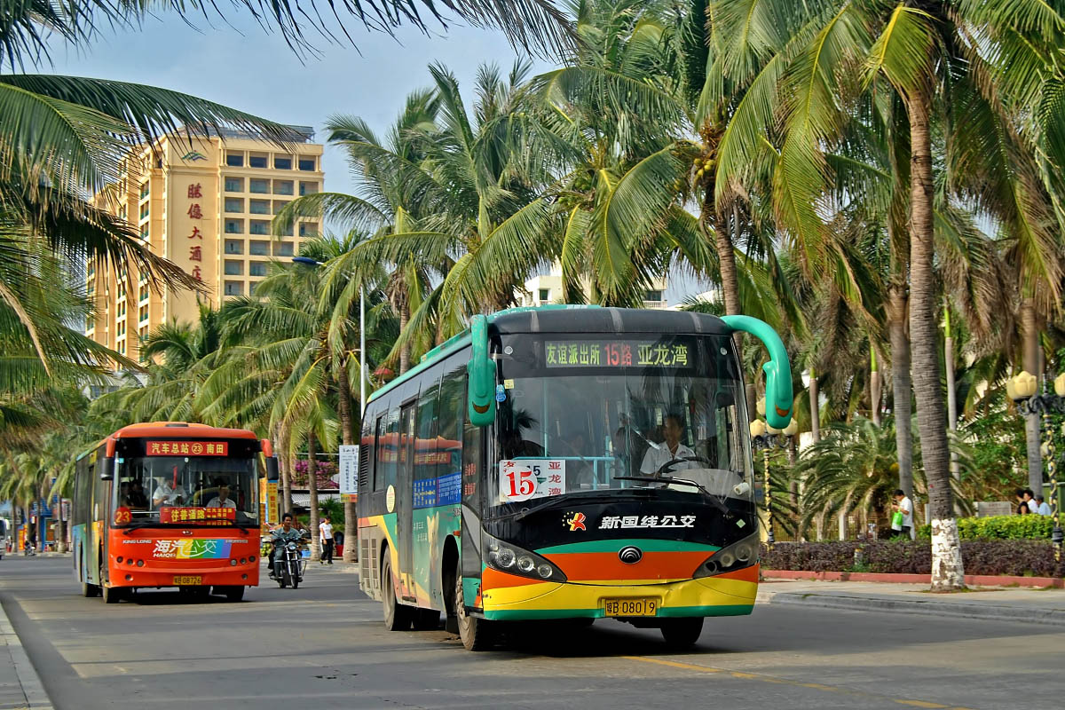 Китай, Yutong ZK6936HGN № 琼B 08019