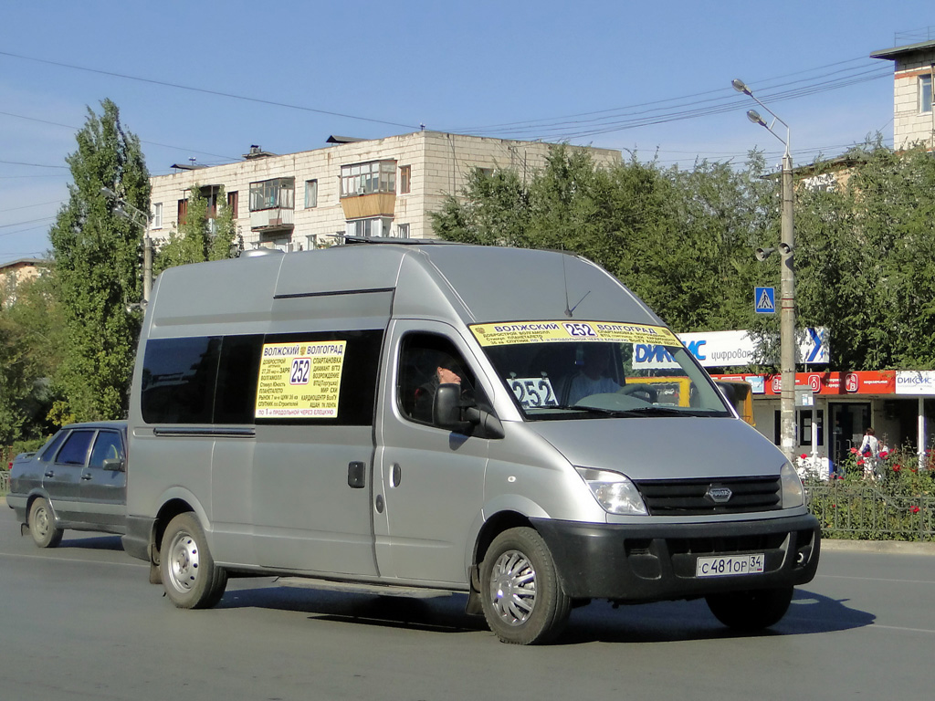 Волгоградская область, LDV Maxus (ГАЗ) № С 481 ОР 34