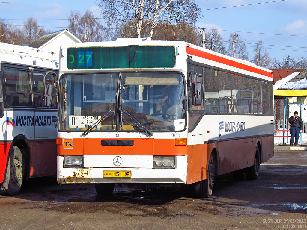 Moskevská oblast, Mercedes-Benz O405 č. 1033