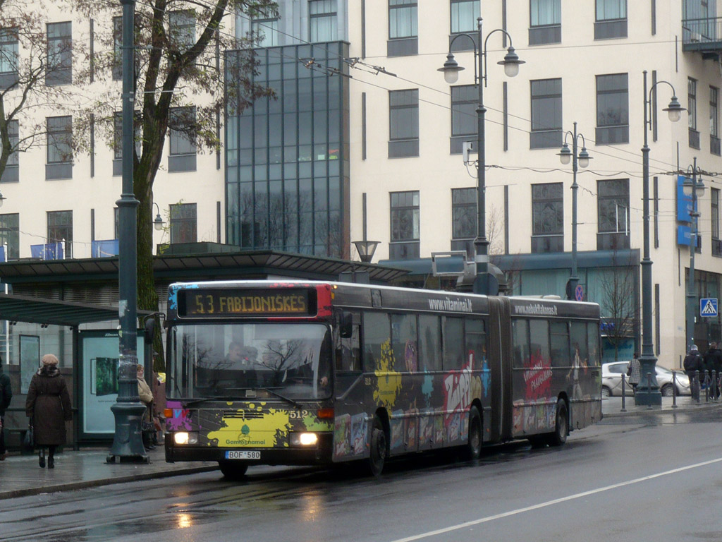 Литва, Mercedes-Benz O405GN № 512