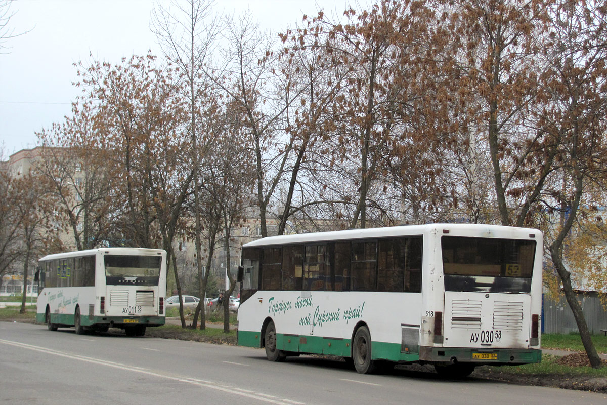 Пензенская область, Волжанин-5270-10-04 № 501; Пензенская область, Волжанин-5270-10-04 № 518; Пензенская область — Разные фотографии