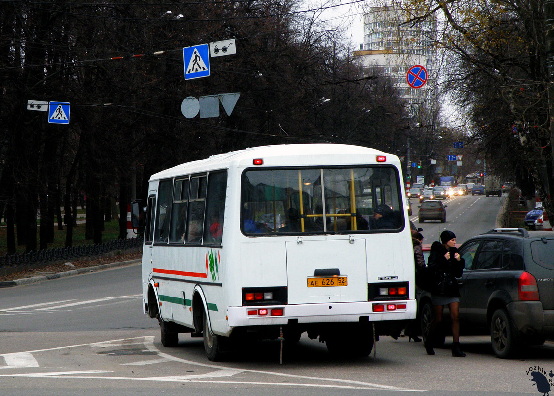 Нижегородская область, ПАЗ-32054 № АЕ 626 52