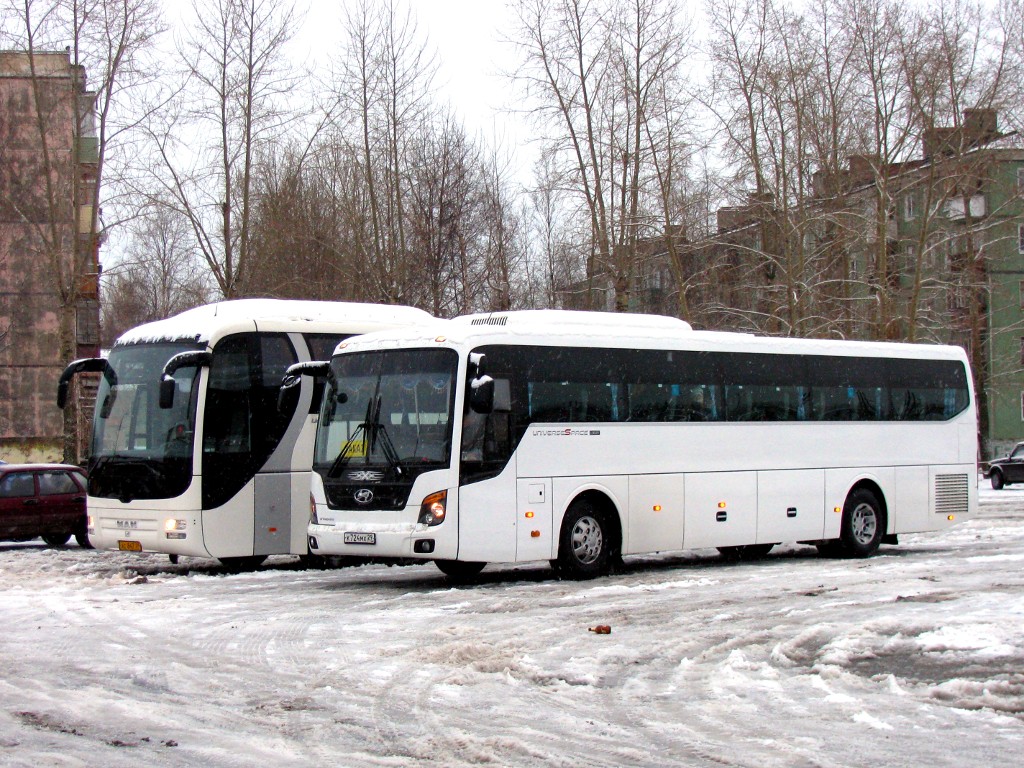 Архангельская область, Hyundai Universe Space Luxury № К 724 МХ 29